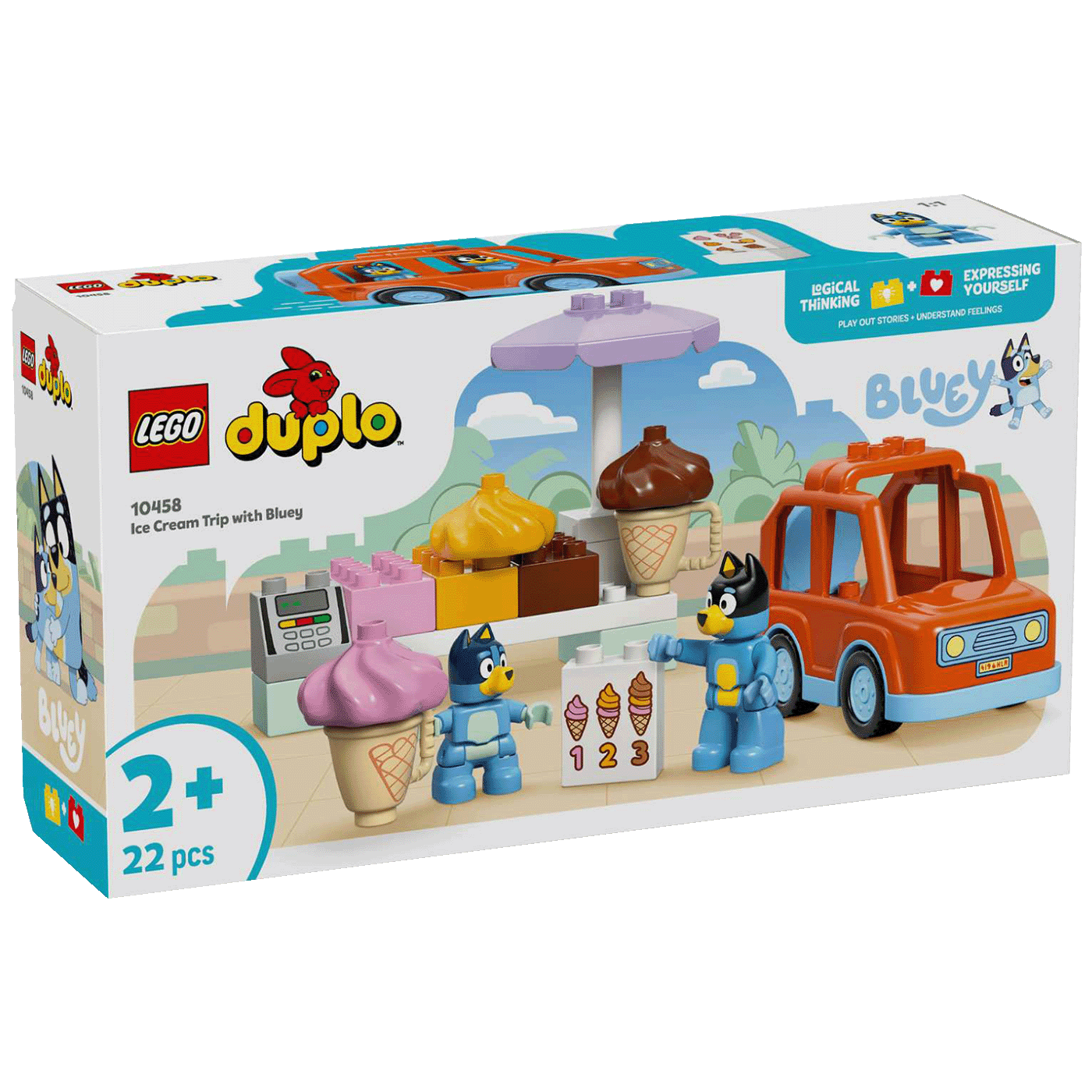 Lego Bluey – Izlet Sa Sladoledom, LEGO Duplo
