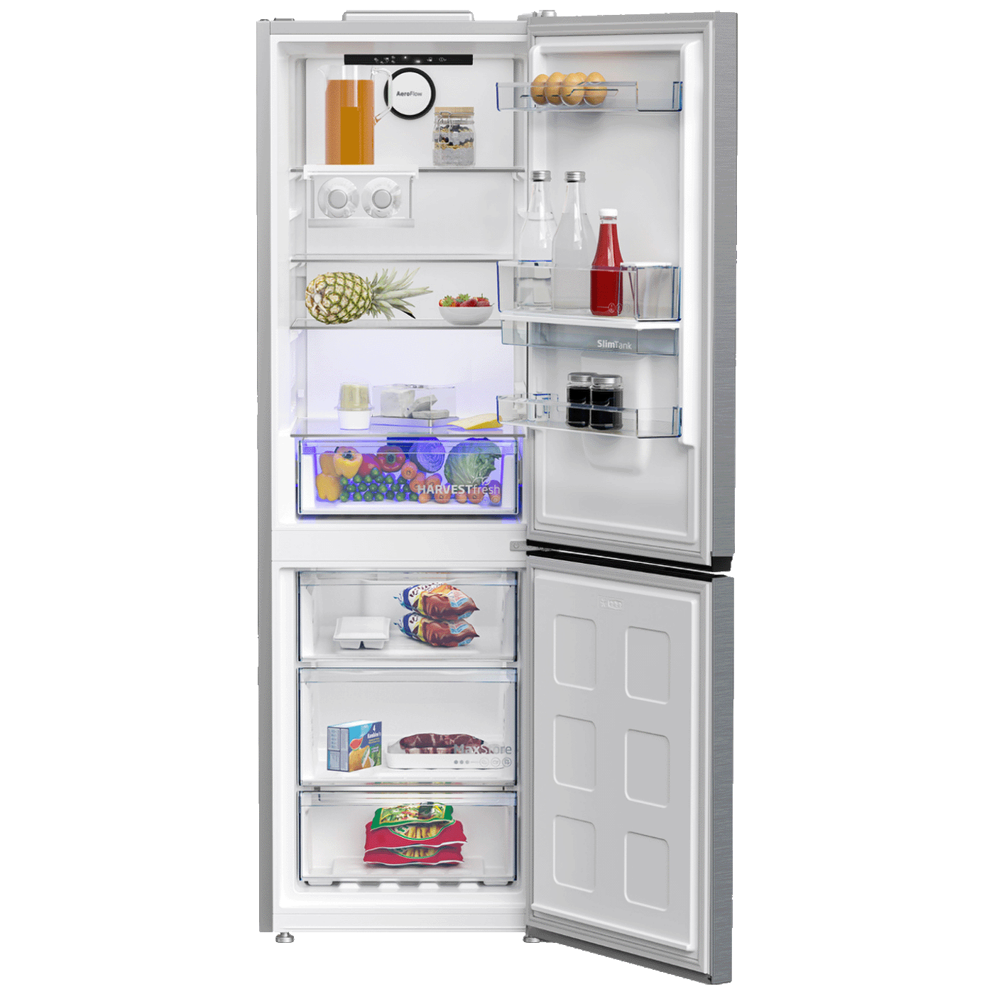 Beko Frižider/Zamrzivač, zapremina 316 lit., E - B3RCNA 364 HDXB