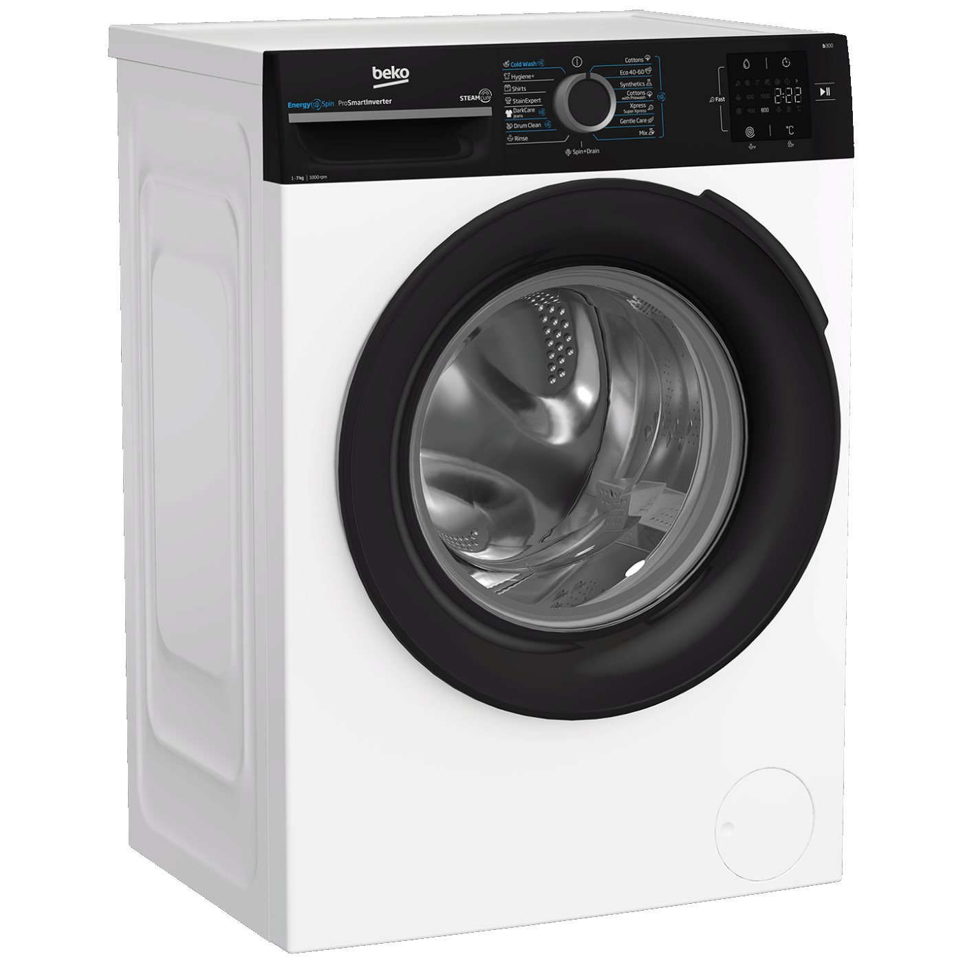 Beko Mašina za veš, 1000 obrtaja, 7 kg veša, SLIM, A - BM3WFSU37013WPBB