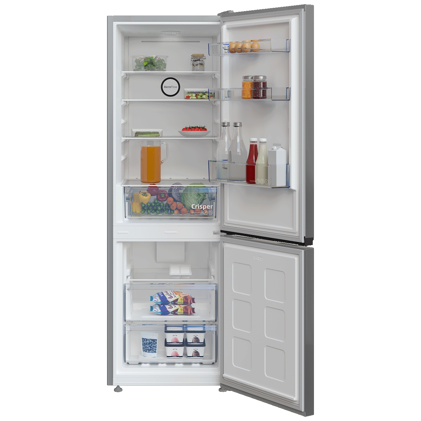 Beko Frižider/Zamrzivač, zapremina 341 lit., E - B1RCNA 344 S