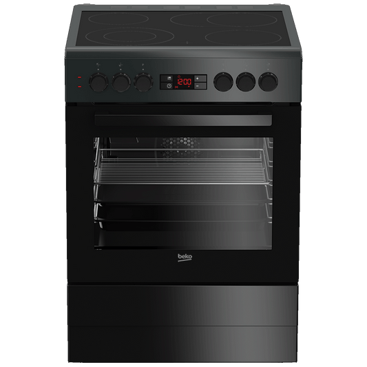 Beko Štednjak 4 staklokeramičke ringle, pećnica 72 lit., A - FSM 67320 GAS