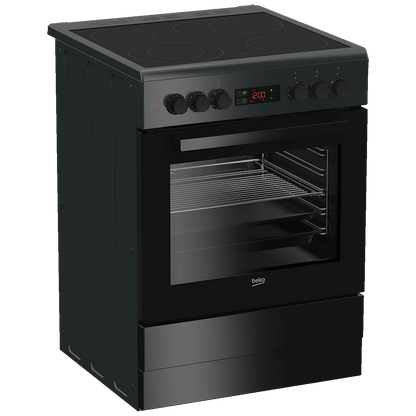 Beko Štednjak 4 staklokeramičke ringle, pećnica 72 lit., A - FSM 67320 GAS