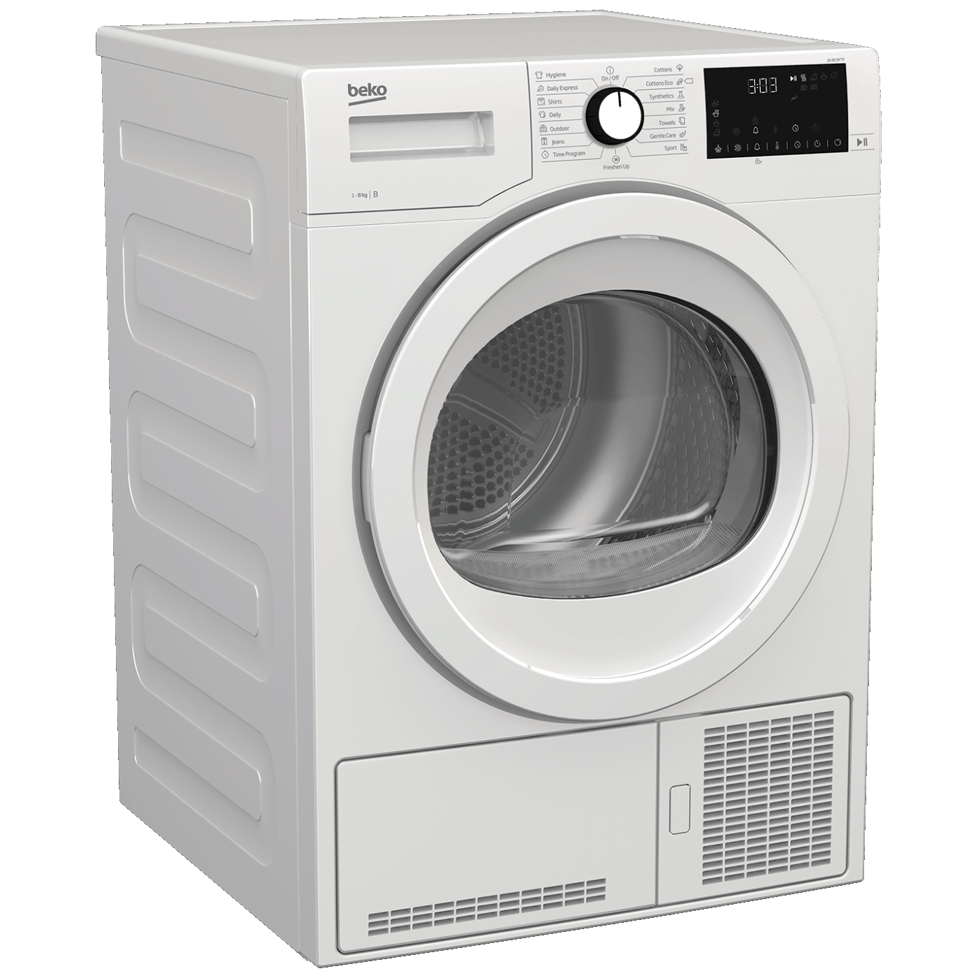 Beko Mašina za sušenje veša, kondenzacijska, 8 kg., B - DS 8139 TX