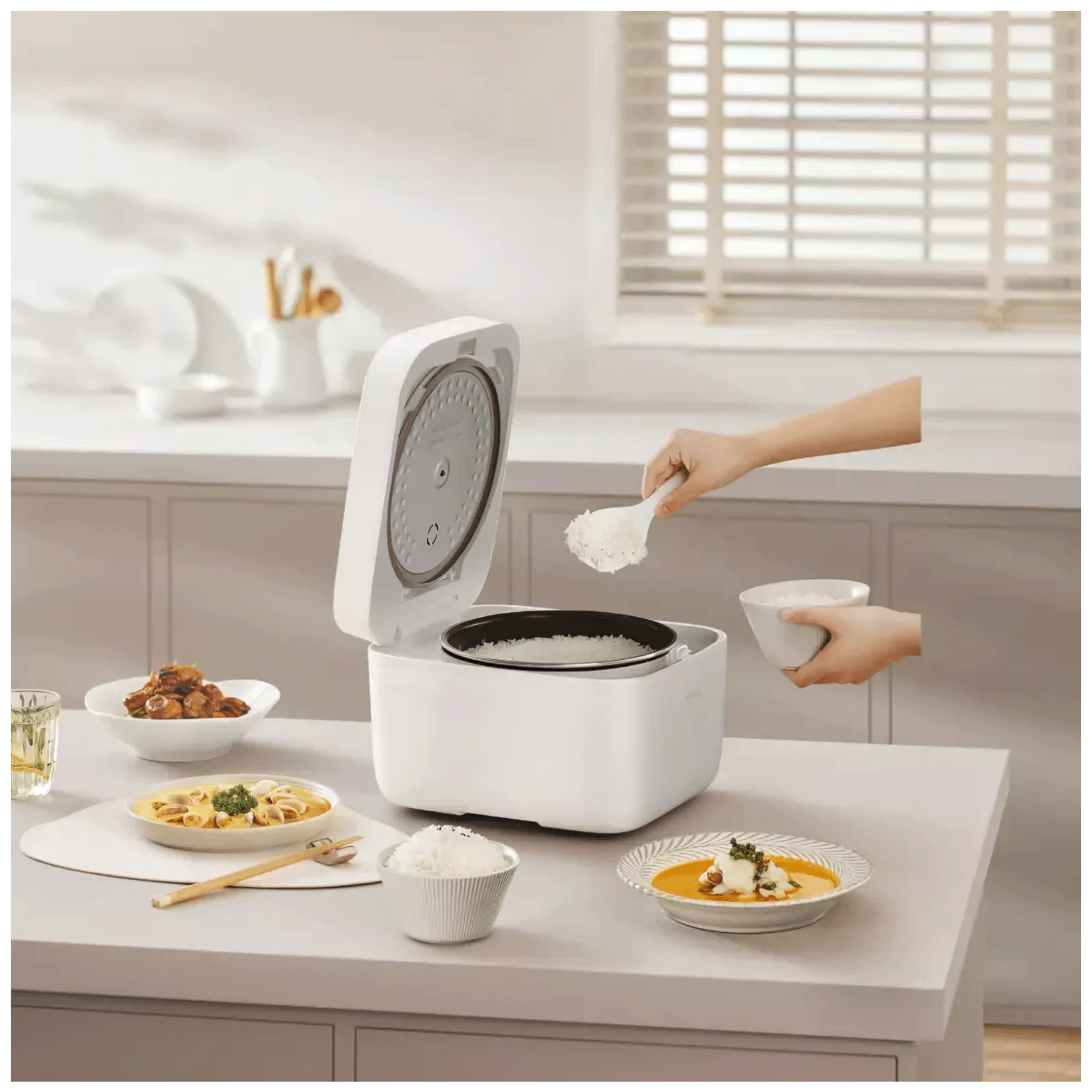 Xiaomi Lonac za kuhanje riže, višenamjenski, kapacite 4 lit., 860W - Multifunctional Rice Cooker 4L