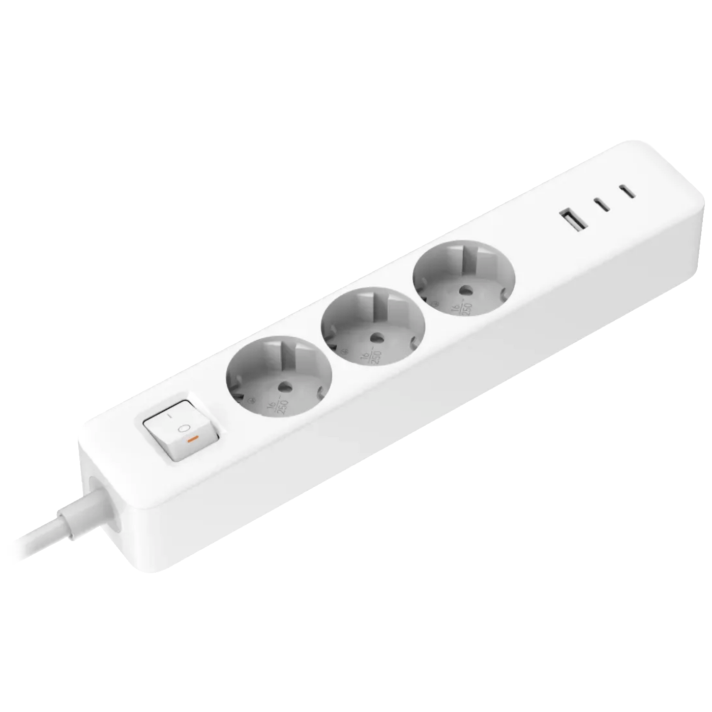 Xiaomi Produžni kabel, 3 utičnice, 1 x USB, 2 x USB C, 1.4 met. - 20 W Power Strip (2C1A)