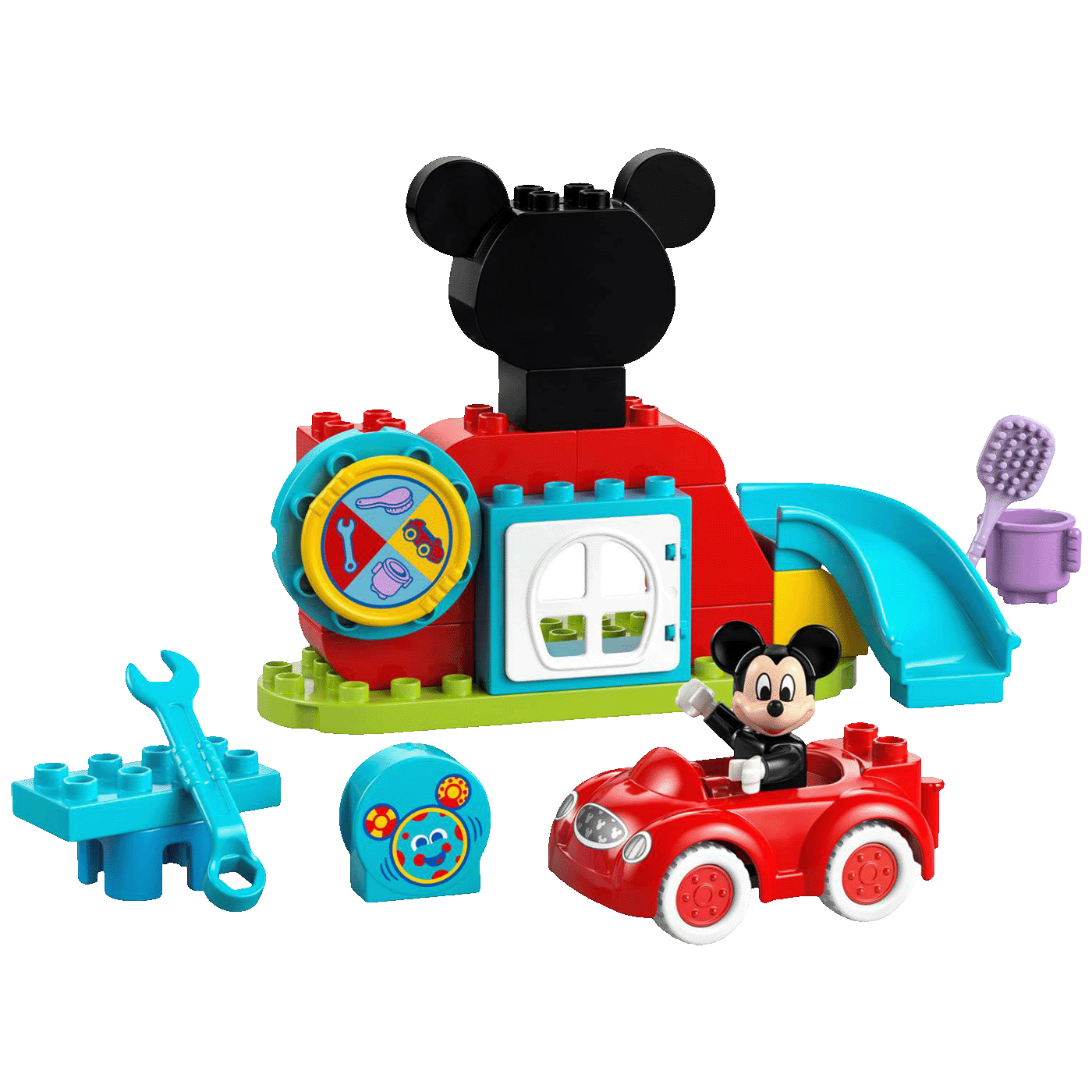 Lego Mickey Mouse klub i auto, LEGO Duplo