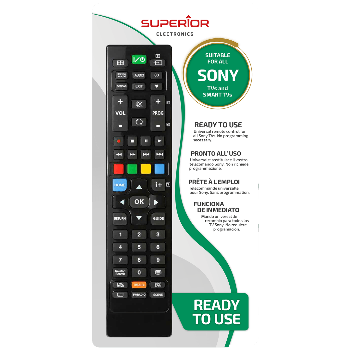 Superior Daljinski upravljač za Sony TV prijemnike - RC SONY TV