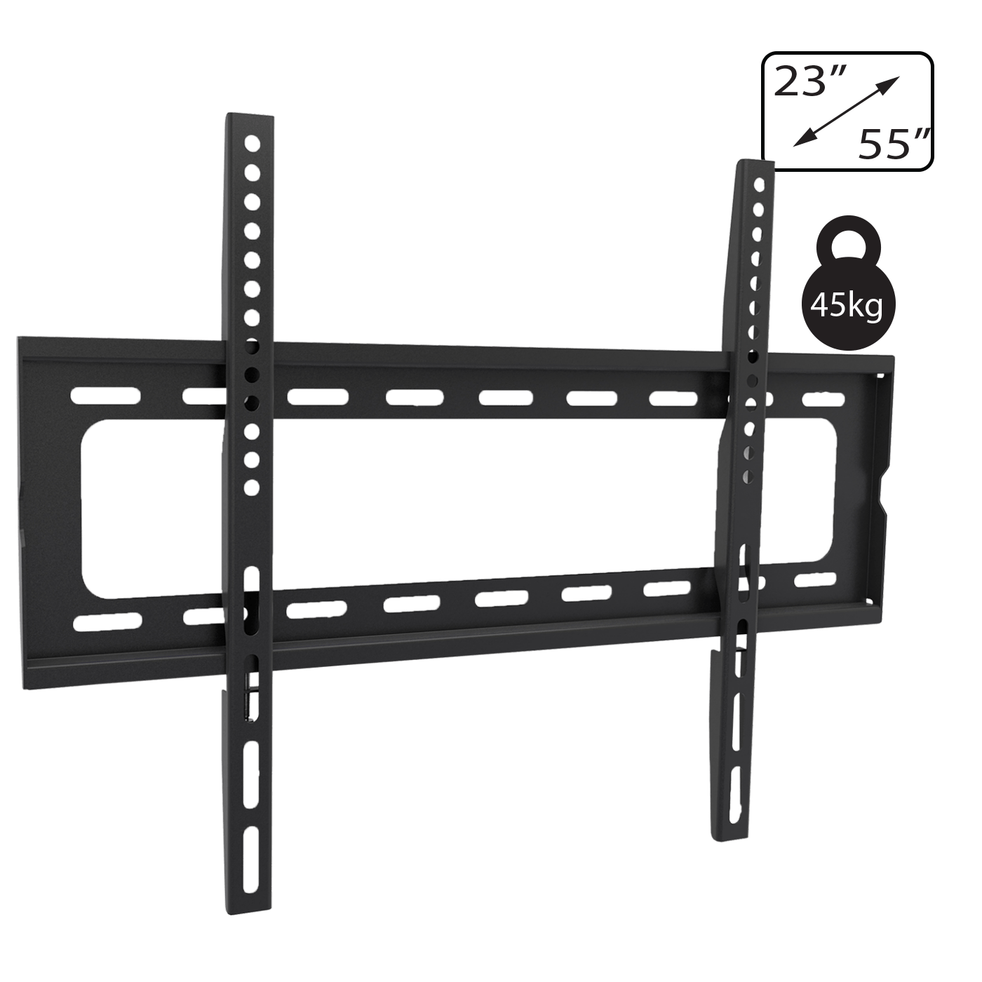 Amiko Nosač zidni za TV prijemnik 23" - 55", 45 kg, 1D - Wallmaster 23-55 FIX