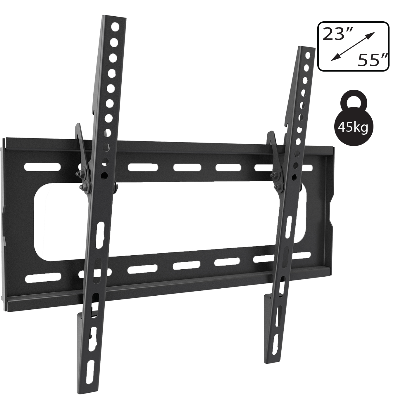 Amiko Nosač zidni za TV prijemnik 23" - 55", 45 kg, 2D - Wallmaster 23-55 Tilt