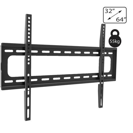 Amiko Nosač zidni za TV prijemnik 32" - 64", 55 kg, 1D - Wallmaster 32-64 FIX