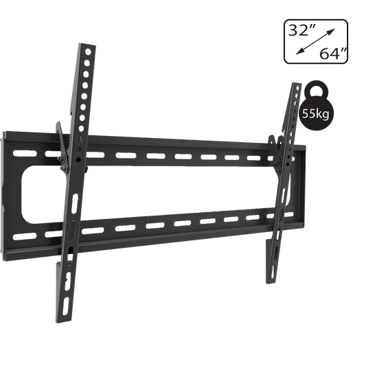 Amiko Nosač zidni  za TV prijemnik 32" - 64", 55 kg, 2D - Wallmaster 32-64 Tilt