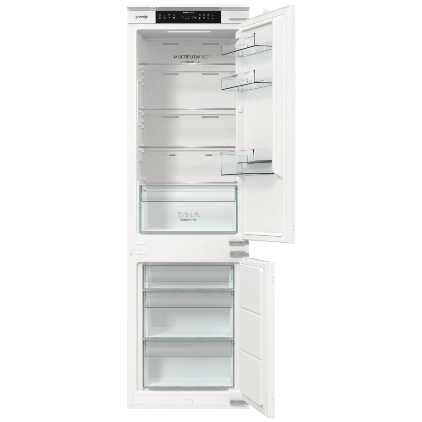 Gorenje Ugradbeni frižider/zamrzivač, zapremina 252 l, E - NRKI517E41