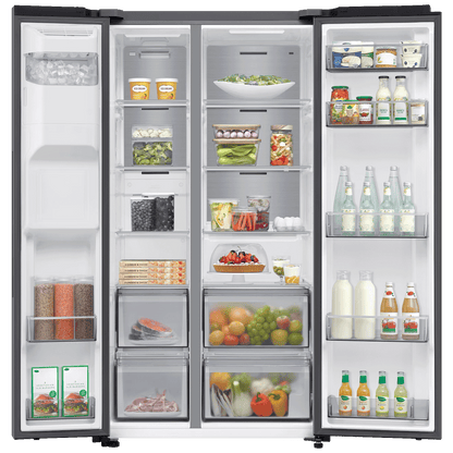 Samsung Frižider/zamrzivač, zapremina 640 lit., Bespoke AI SBS, Siva - RS70F64KETEO
