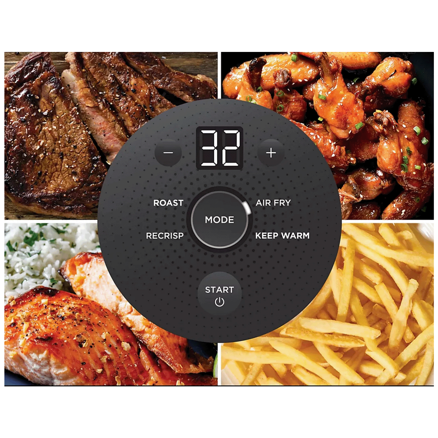 Ninja Friteza na vrući zrak, 4u1, 1700W, zapremina 3.8/1.4 lit. - Crispi 4u1 FN101EUGY