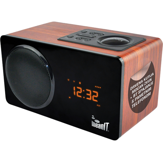 MeanIT Zvučnik bežični, Bluetooth, 7W, Mini Hi - Fi, FM radio - MZVB2