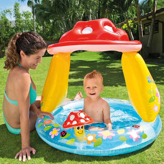 Intex Pl Bazen Za Dvorište Baby 57114 Gljiva 102 Cm X 89 Cm