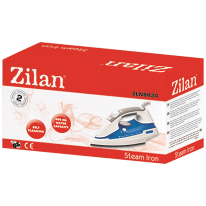Zilan Pegla na paru, 2200 W, AntiDrip, plavo/bijela - ZLN8434