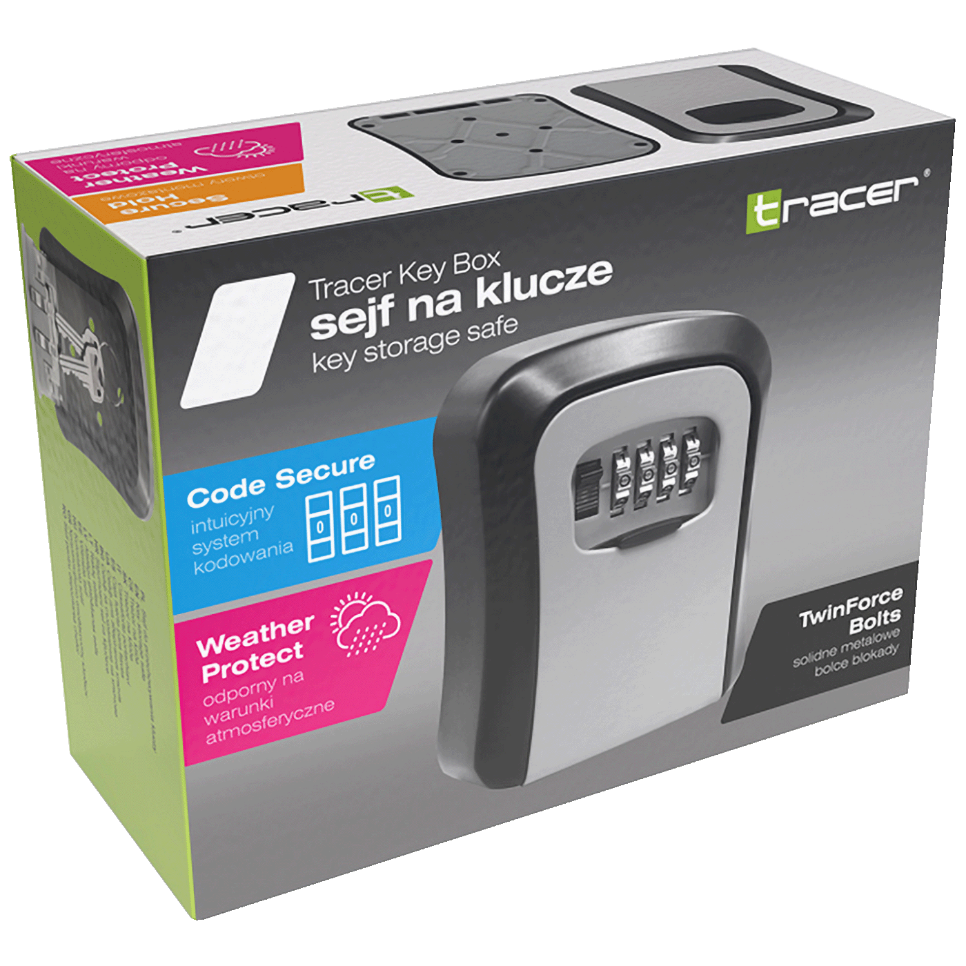 Tracer Sef za ključeve sa šifrom - Key Box Key Safe