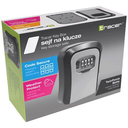 Tracer Sef za ključeve sa šifrom - Key Box Key Safe