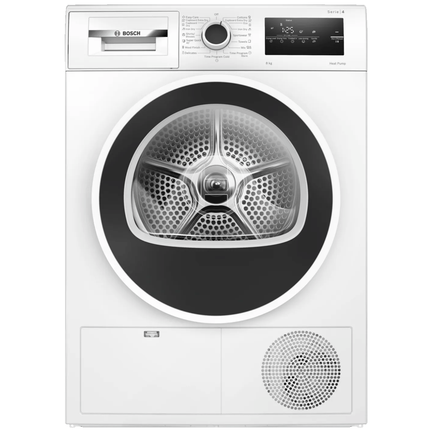 Bosch Mašina za sušenje veša sa toplotnom pumpom, 8 kg, Serie 4, E - WTH83256BY