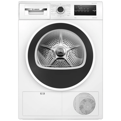 Bosch Mašina za sušenje veša sa toplotnom pumpom, 8 kg, Serie 4, E - WTH83256BY