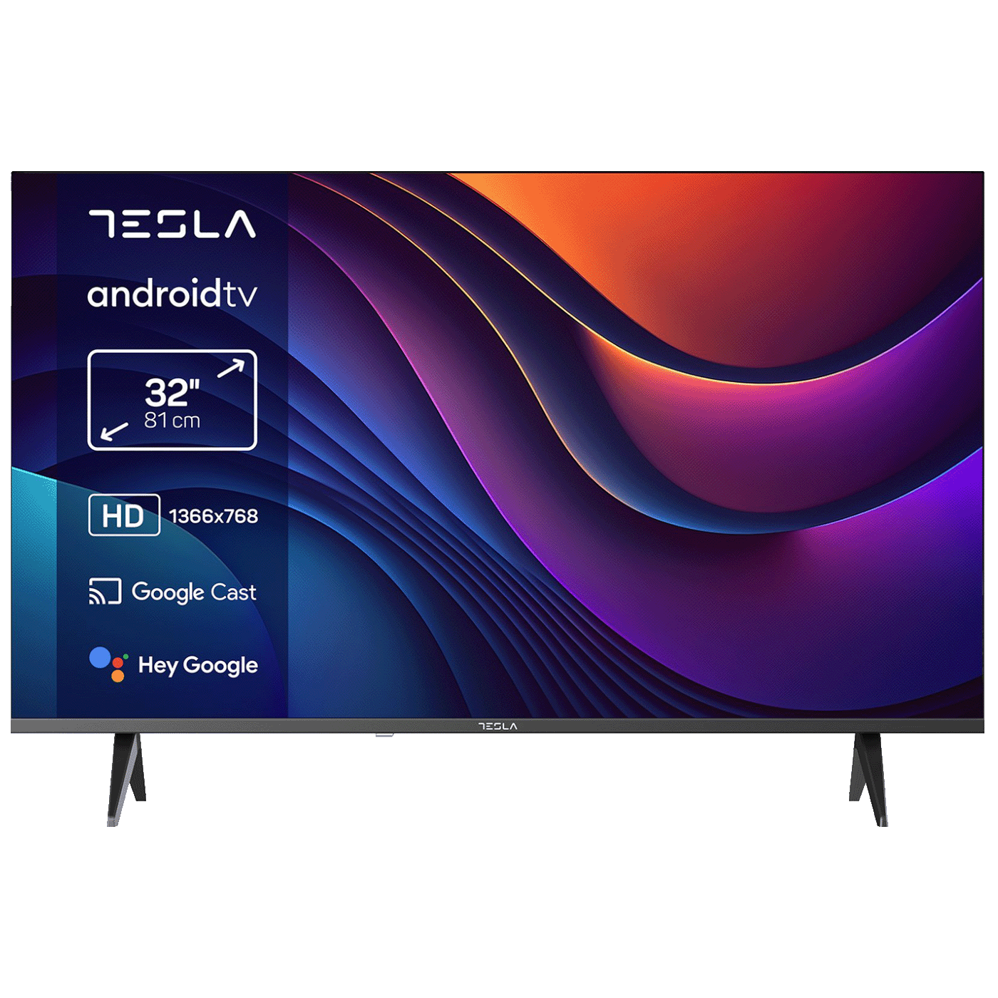 Tesla Televizor Smart LED HD 32", Android TV - 32E635BHS