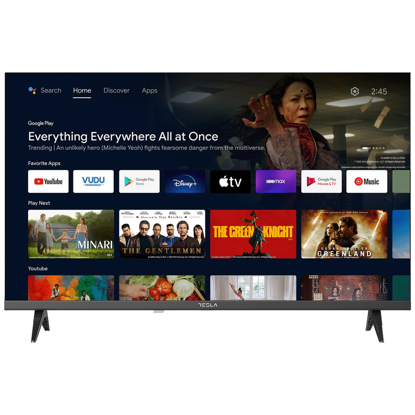 Tesla Televizor Smart LED HD 32", Android TV - 32E635BHS