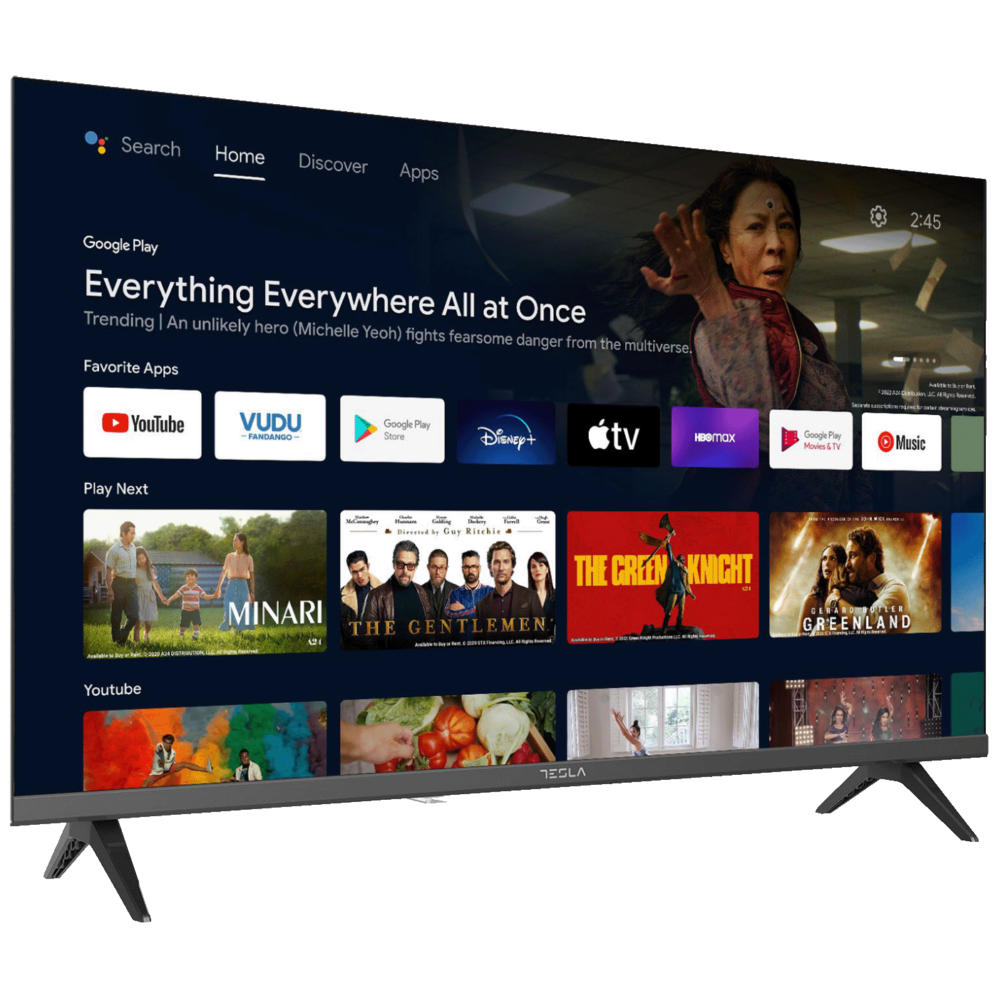 Tesla Televizor Smart LED HD 32", Android TV - 32E635BHS