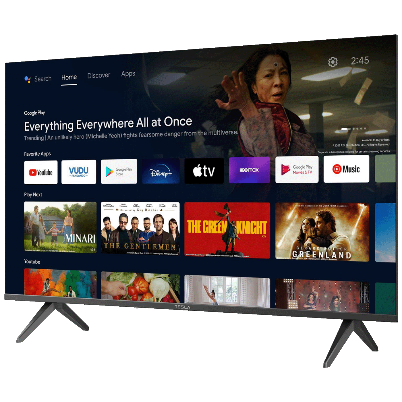 Tesla Televizor Smart LED HD 32", Android TV - 32E635BHS