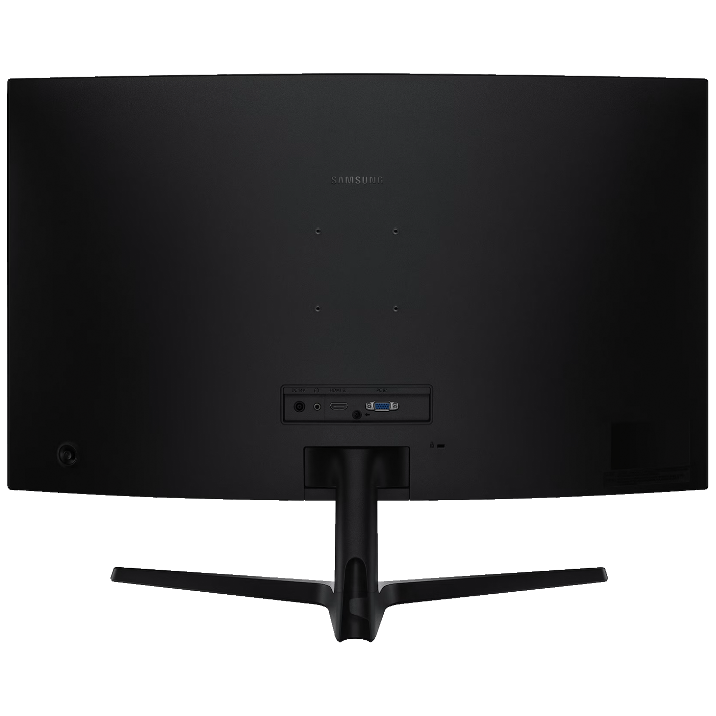 Samsung Monitor 32", Zakrivljeni, FullHD, Essential S3, HDMI, VGA - LS32D396GAUXEN