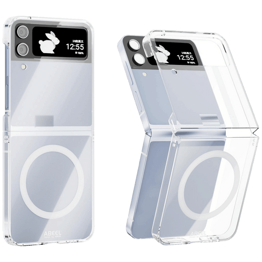NN-Su Maska za Samsung Z Flip4, MagSafe, Transparent - Galaxy Z Flip4 MagSafe Phone Case