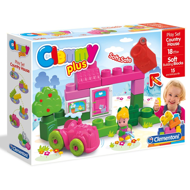 Clementoni Kocke Play Set Country House 14878