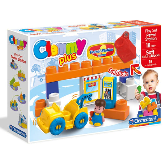 Clementoni Kocke Play Set Gas Station 14877