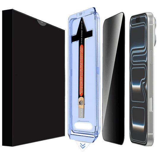 NN-Su Zaštitno staklo za iPhone 17 Pro, Black - iPhone 17 Pro Privacy Temp. Glass