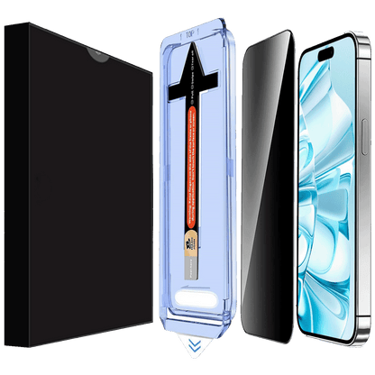 NN-Su Zaštitno staklo za zaštitu privatnosti za iPhone 16 - iPhone 16 Privacy Tempered Glass