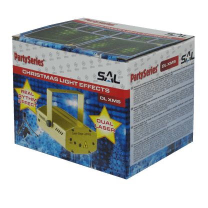 SAL Laser projektor, novogodišnji svjetlosni efekti - DL XMS