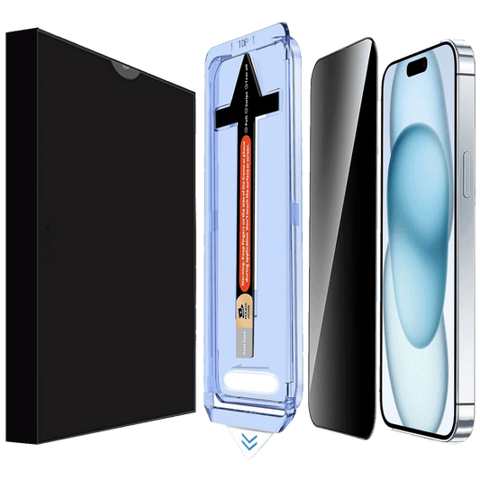 NN-Su Zaštitno staklo za zaštitu privatnosti za iPhone 15 - iPhone 15 Privacy Tempered Glass