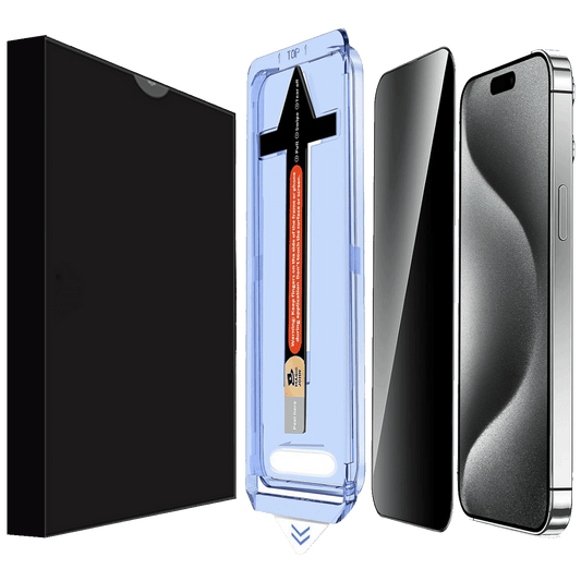 NN-Su Zaštitno staklo za zaštitu privatnosti za iPhone 15 Pro - iPhone 15 Pro Privacy Temp. Glass