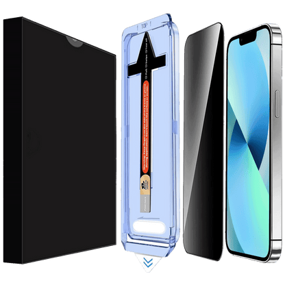 NN-Su Zaštitno staklo za zaštitu privatnosti za iPhone 13/13 Pro - iPhone 13/13 Pro Privacy T. Glass