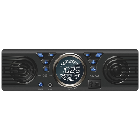 SAL Auto radio sa ugrađenim zvučnicima, 2x10W, USB, RCA - VB P1000