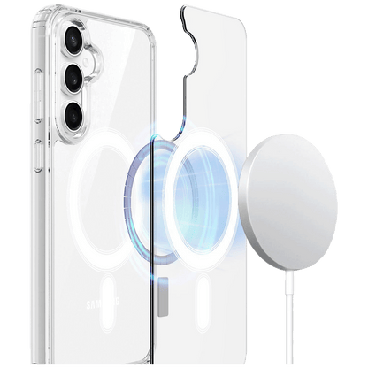 NN-Su Maska za Samsung S25 FE, MagSafe, Transparent - Galaxy S25 FE MagSafe Phone Case