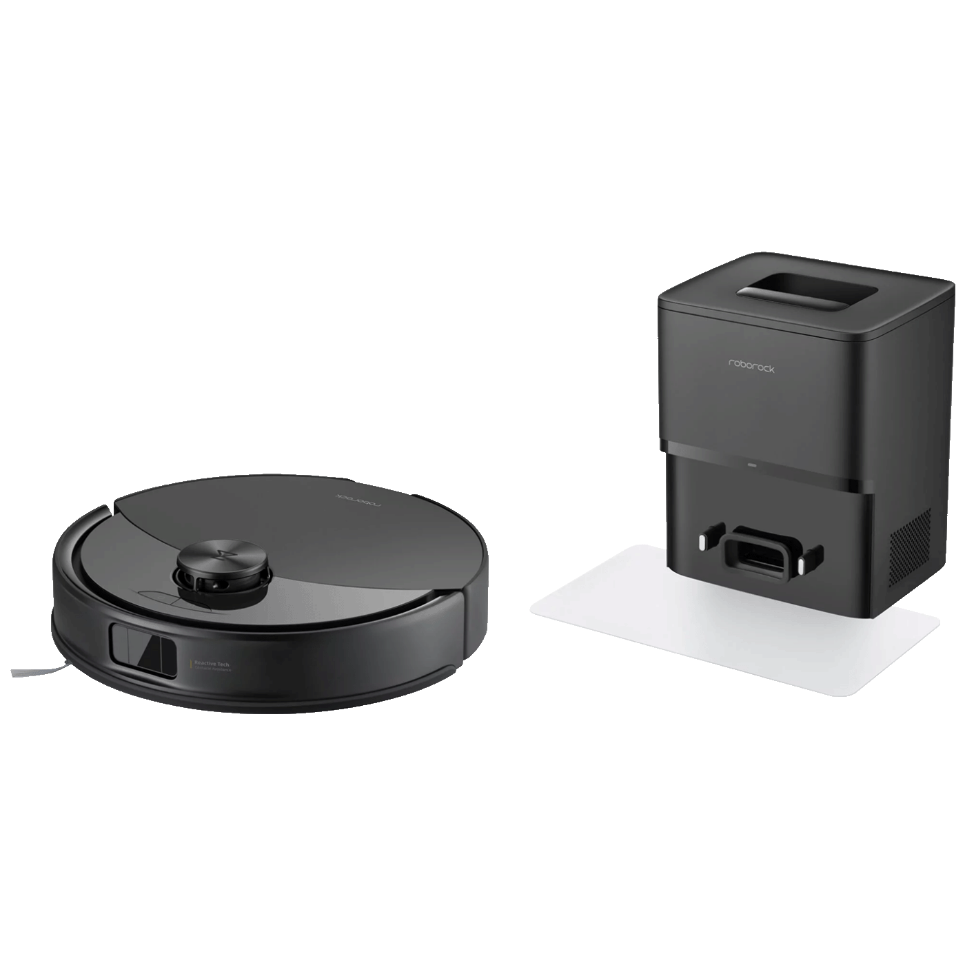 Roborock Robot usisavač sa stanicom za pražnjenje, 5200mAh, 10.000 Pa - Q10 VF+ Black