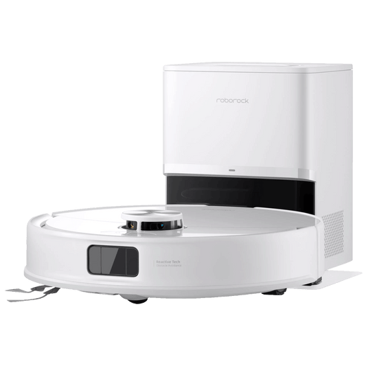 Roborock Robot usisavač sa stanicom za pražnjenje, 5200mAh, 10.000 Pa - Q10 VF+ White