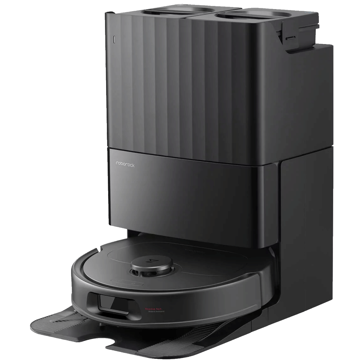Roborock Robot usisavač sa stanicom za pražnjenje, 5200mAh, 10.000 Pa - QR798 Black