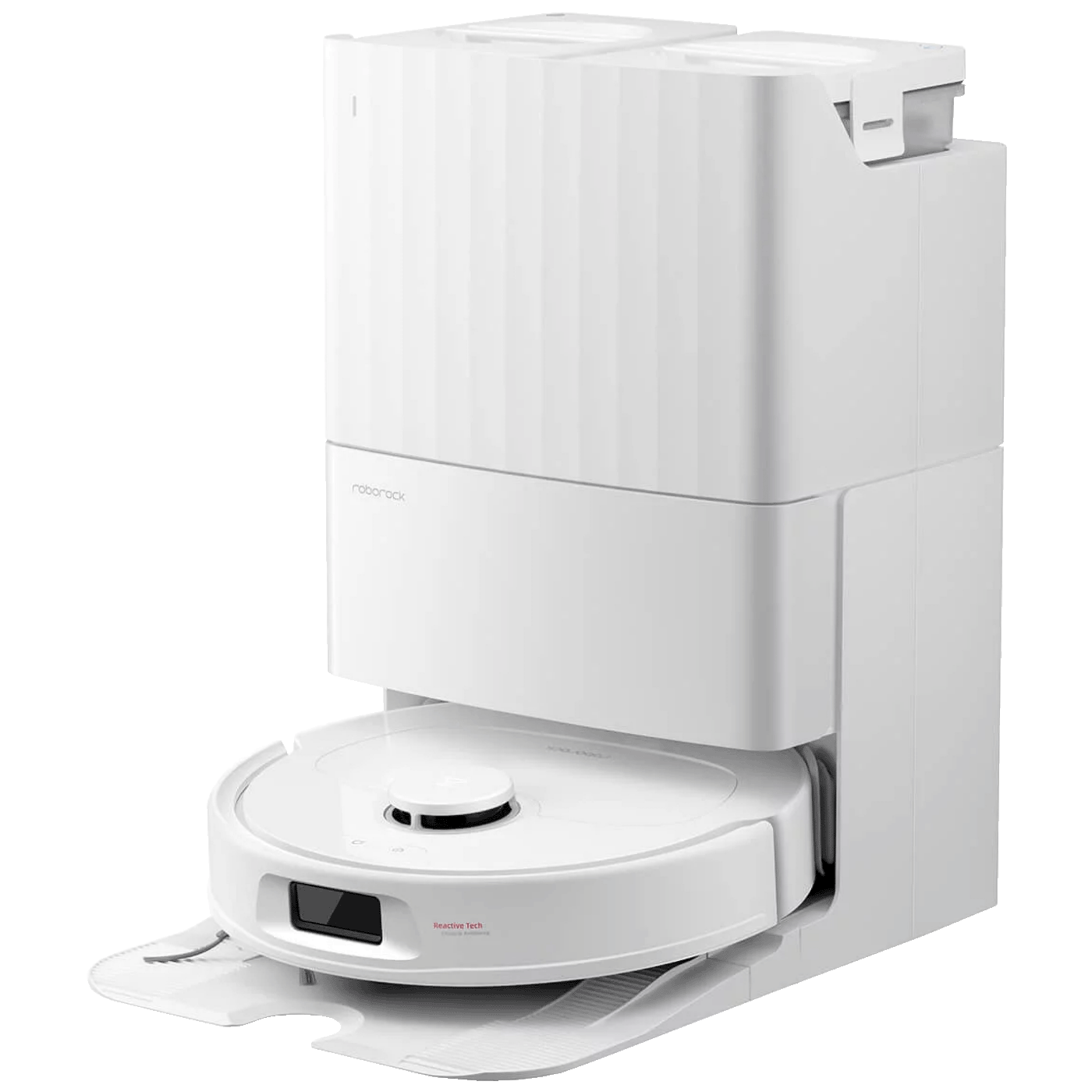 Roborock Robot usisavač sa stanicom za pražnjenje, 5200mAh, 10.000 Pa - QR798 White