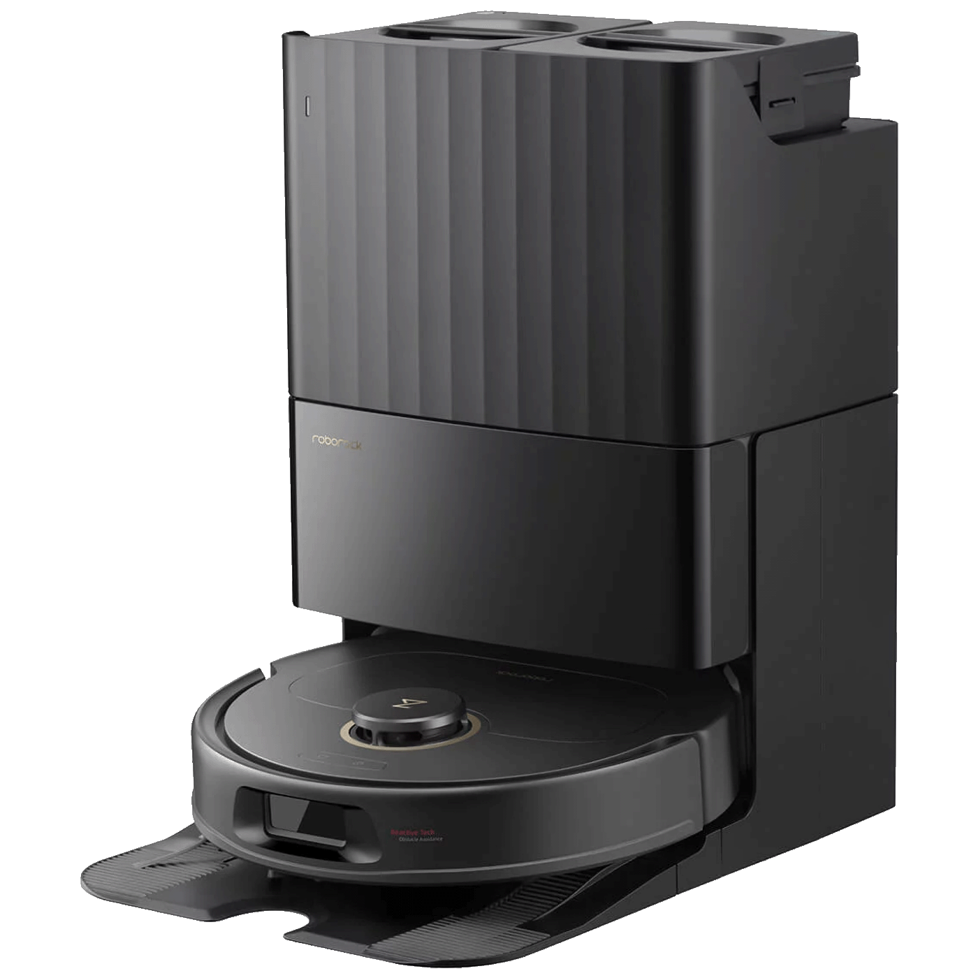 Roborock Robot usisavač sa stanicom za pražnjenje, 5200mAh, 12.000 Pa - Qrevo 5AE Black
