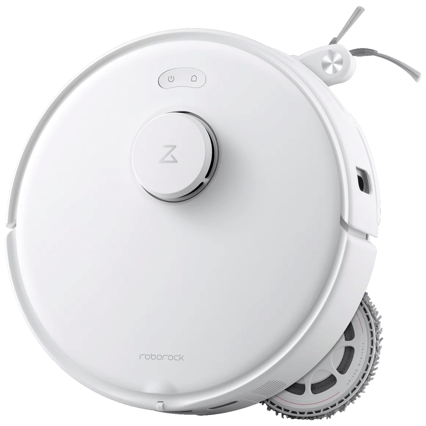 Roborock Robot usisavač sa stanicom za pražnjenje, 6400mAh, 17.000 Pa - Qrevo Curv 5A1 White