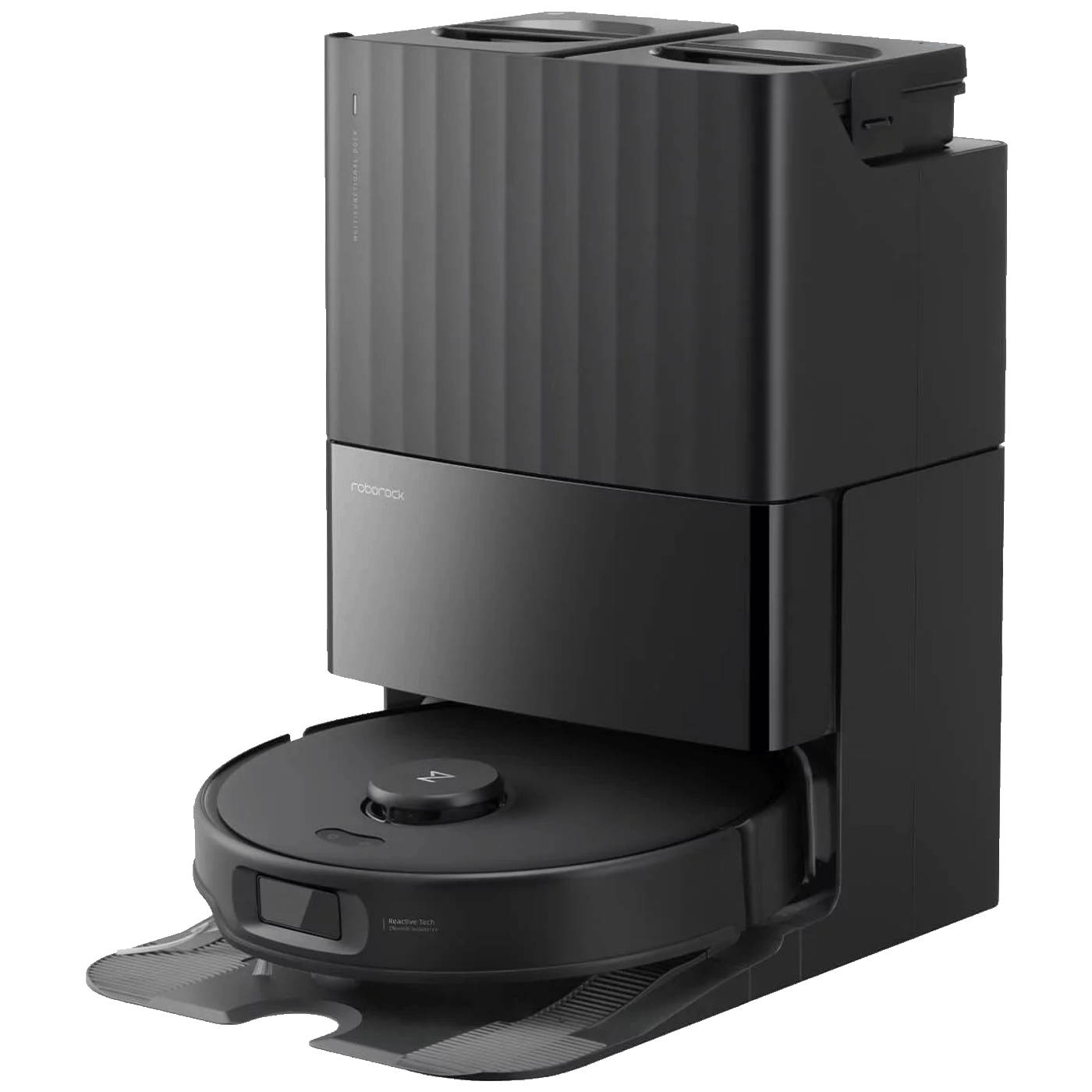 Roborock Robot usisavač sa stanicom za pražnjenje, 5200mAh, 18.500 Pa - Qrevo Edge 5V1 Black