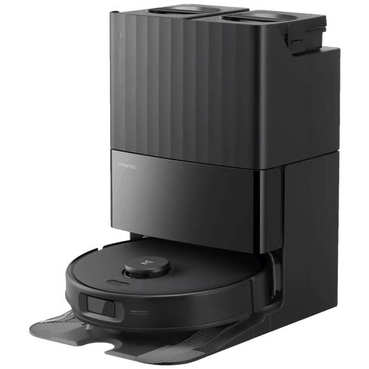 Roborock Robot usisavač sa stanicom za pražnjenje, 5200mAh, 18.500 Pa - Qrevo Edge 5V1 Black