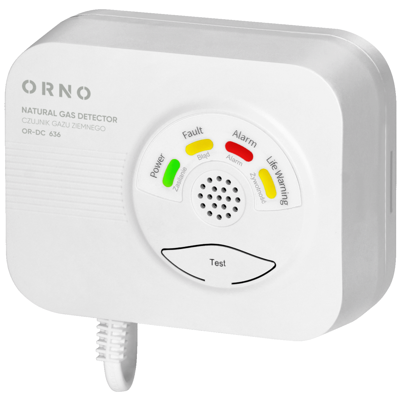 Orno Detektor prirodnog plina, metan, 230V AC - OR-DC-636